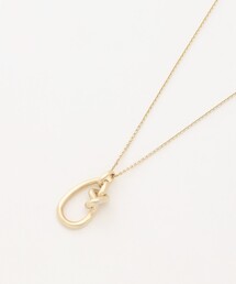 J.PRESS（ジェイプレス）の「ノットオーバル ワントップ ネックレス（ネックレス・レディース）」