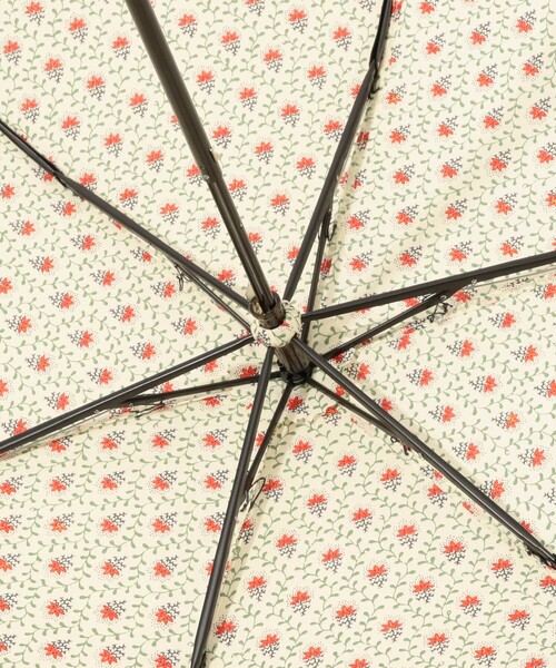 SOULEIADO（ソレイアード）の「SOULEIADO ショートパラソル（折りたたみ傘・レディース・グレー系その他2/ブルー系その他2・FREE）」の5枚目の写真