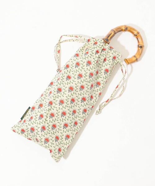 SOULEIADO（ソレイアード）の「SOULEIADO ショートパラソル（折りたたみ傘・レディース・グレー系その他2/ブルー系その他2・FREE）」の9枚目の写真