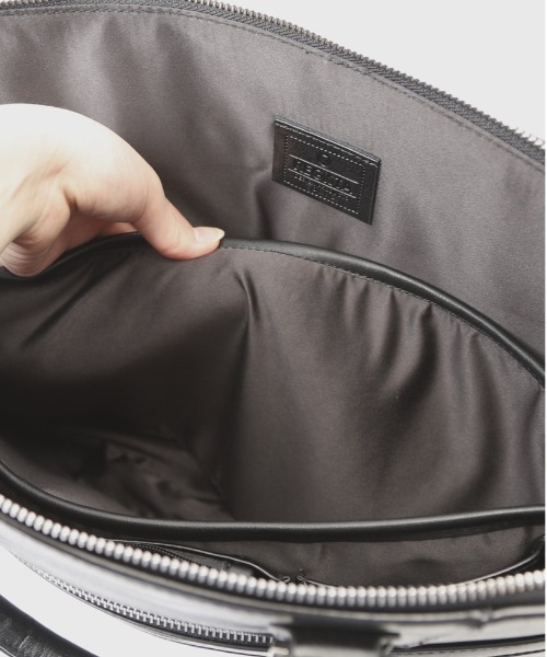 REGiSTA（レジスタ）の「REGiSTA Split Leather Briefcase（ビジネスバッグ・メンズ・ブラック・FREE）」の8枚目の写真