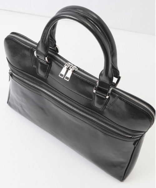 REGiSTA（レジスタ）の「REGiSTA Split Leather Briefcase（ビジネスバッグ・メンズ・ブラック・FREE）」の14枚目の写真