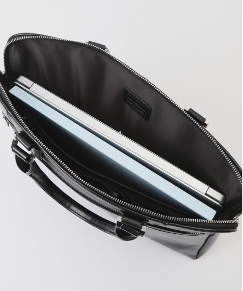 REGiSTA（レジスタ）の「REGiSTA Split Leather Briefcase（ビジネスバッグ・メンズ・ブラック・FREE）」の17枚目の写真