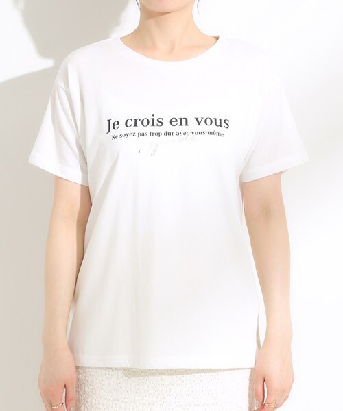 DRESKIP(ドレスキップ)の「【S-LL/2点セット/体型カバーにも】着回しいろいろ ジレ+ロゴTシャツ(その他トップス・レディース・カーキ/ブラック/ブラック系4・04/03/02/01)」の7枚目の写真