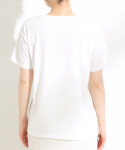 DRESKIP(ドレスキップ)の「【S-LL/2点セット/体型カバーにも】着回しいろいろ ジレ+ロゴTシャツ(その他トップス・レディース・カーキ/ブラック/ブラック系4・04/03/02/01)」の9枚目の写真