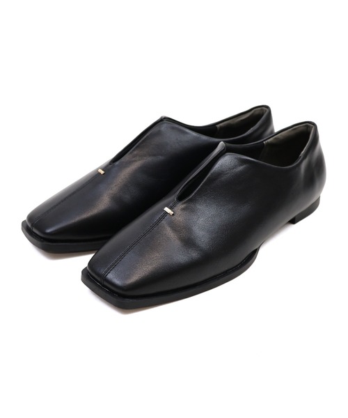 VIVIAN（ヴィヴィアン）の「スリットデザインローファー（パンプス・レディース・ダークブラウン/ブラック・M/L/S/LL）」の16枚目の写真