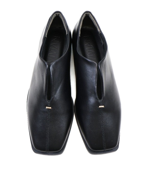 VIVIAN（ヴィヴィアン）の「スリットデザインローファー（パンプス・レディース・ダークブラウン/ブラック・M/L/S/LL）」の18枚目の写真