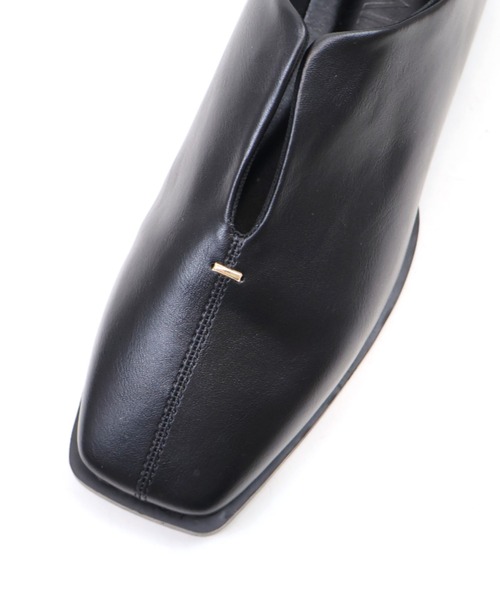 VIVIAN（ヴィヴィアン）の「スリットデザインローファー（パンプス・レディース・ダークブラウン/ブラック・M/L/S/LL）」の21枚目の写真