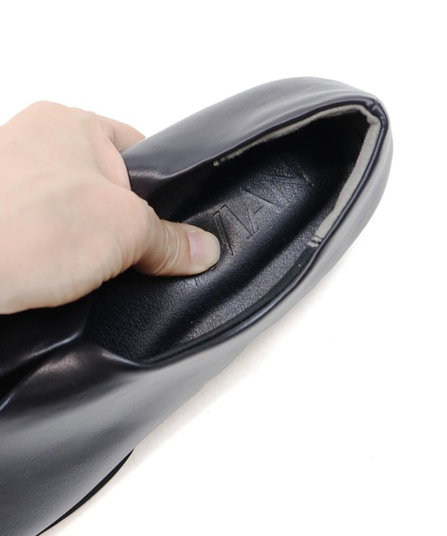 VIVIAN（ヴィヴィアン）の「スリットデザインローファー（パンプス・レディース・ダークブラウン/ブラック・M/L/S/LL）」の22枚目の写真