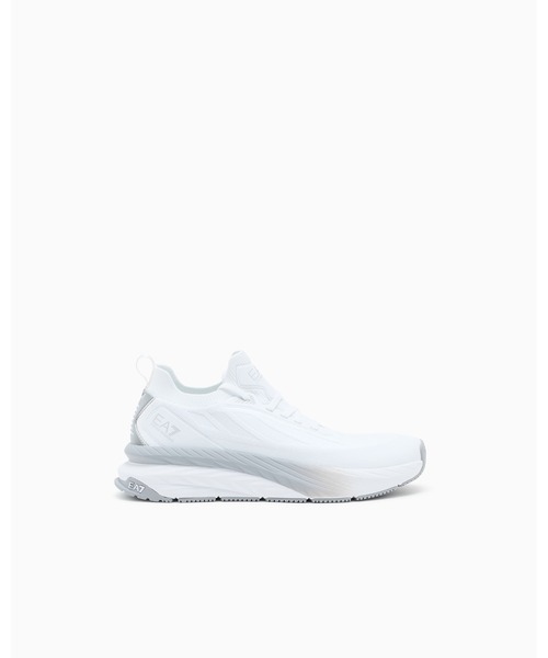 EMPORIO ARMANI EA7(エンポリオアルマーニイーエーセブン)の「【エンポリオ アルマーニ EA7】Crusher Sonic Knit スニーカー(スニーカー・メンズ・ブラック×シルバー/カーキ/ホワイト・10/5/5.5/6/6.5/7/8.5/9/7.5/8)」の6枚目の写真