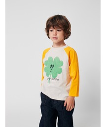 Lucky Clover ranglan sleeves T-shirt