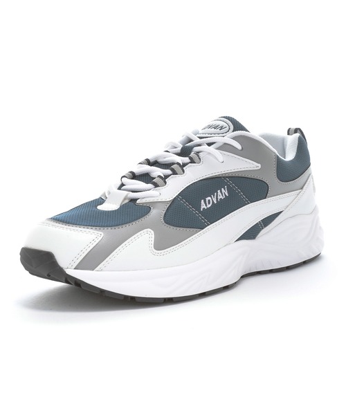 MoonStar(ムーンスター)の「【MoonStar/ムーンスター】ADVAN2000-01S メンズ/レディース スニーカー 3E(スニーカー・レディース・ブラック×ブラック/ネイビー×ホワイト/ブラック×ホワイト/ホワイト×ホワイト・23.0cm/23.5cm/24.0cm/24.5cm/25.0cm/25.5cm/26.0cm/26.5cm/27.0cm/28.0cm/22.5cm/22.0cm)」の5枚目の写真