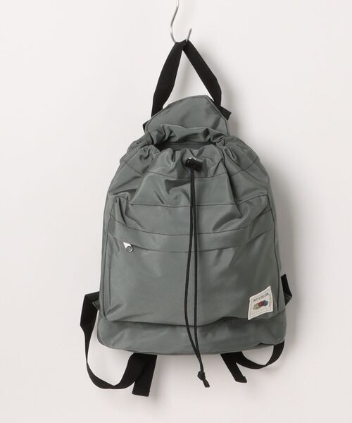 FRUIT OF THE LOOM(フルーツオブザルーム)の「FTL COLOR PURSE BACKPACK / バックパック / 巾着 / コンパクト(バックパック/リュック・メンズ・ベージュ/レッド/グリーン/ピンク/ブラック/カーキ/グレー・FREE)」の18枚目の写真