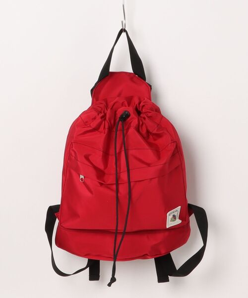FRUIT OF THE LOOM(フルーツオブザルーム)の「FTL COLOR PURSE BACKPACK / バックパック / 巾着 / コンパクト(バックパック/リュック・メンズ・ベージュ/レッド/グリーン/ピンク/ブラック/カーキ/グレー・FREE)」の19枚目の写真