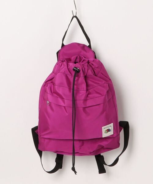 FRUIT OF THE LOOM(フルーツオブザルーム)の「FTL COLOR PURSE BACKPACK / バックパック / 巾着 / コンパクト(バックパック/リュック・メンズ・ベージュ/レッド/グリーン/ピンク/ブラック/カーキ/グレー・FREE)」の20枚目の写真