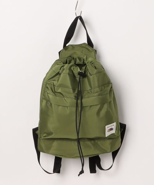 FRUIT OF THE LOOM(フルーツオブザルーム)の「FTL COLOR PURSE BACKPACK / バックパック / 巾着 / コンパクト(バックパック/リュック・メンズ・ベージュ/レッド/グリーン/ピンク/ブラック/カーキ/グレー・FREE)」の9枚目の写真