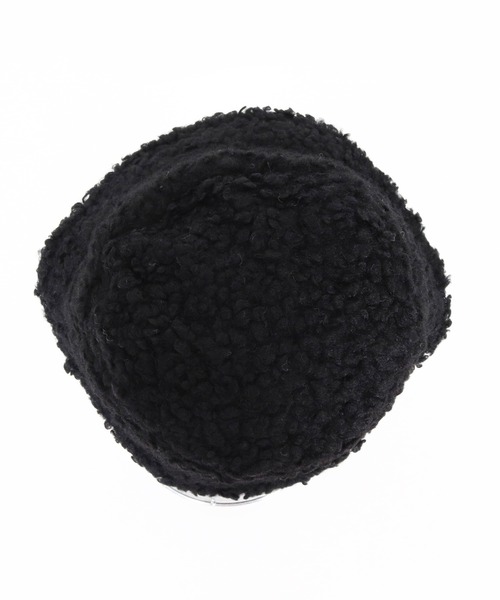 Magine(マージン)の「mko12992-Boa Fleece Bucket Hat バケットハット(ハット・メンズ・ブラック/ナチュラル・FREE)」の4枚目の写真