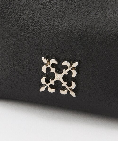 russet（ラシット）の「カラビナ付き レザーミニポーチ型チャーム（チャーム・レディース・シルバー/ベージュ/ブラック/イエロー/サックスブルー・FREE）」の11枚目の写真