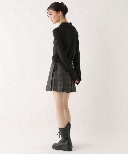 Heather(ヘザー)の「スキッパードロストカットソー 581498(Tシャツ/カットソー・レディース・チャコールグレー/ブラック/アイボリー・FREE)」の22枚目の写真