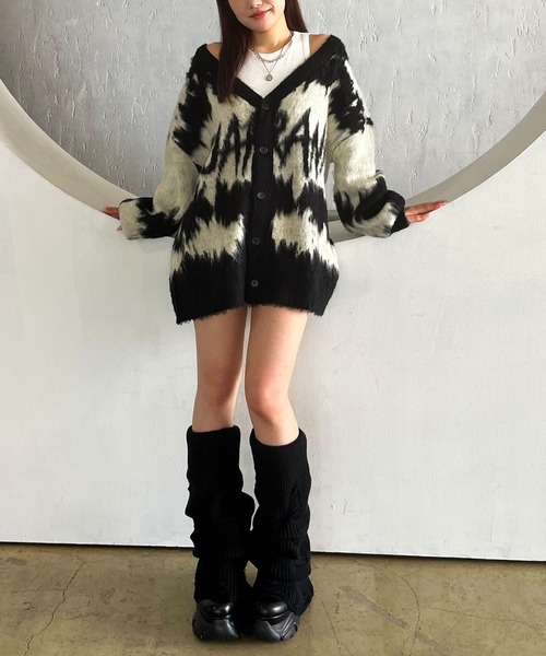 SPIRALGIRL(スパイラルガール)の「レッグウォーマーミドルブーツ(ブーツ・レディース・ブラック・SMALL/MEDIUM/LARGE)」の5枚目の写真