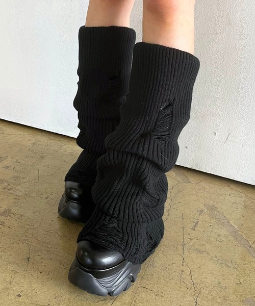 レッグウォーマーミドルブーツ（ブーツ）｜SPIRALGIRL（スパイラル