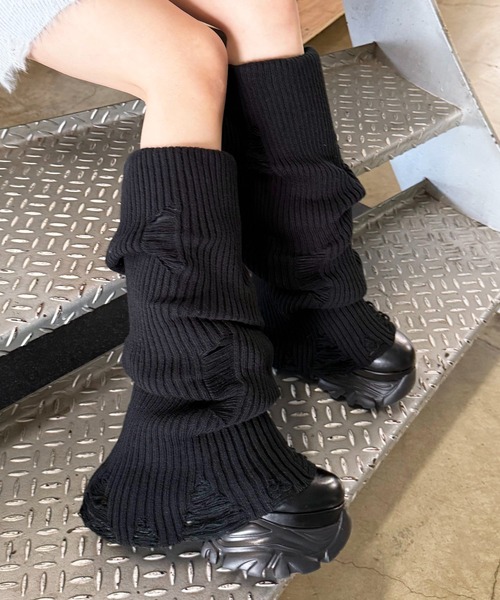 レッグウォーマーミドルブーツ（ブーツ）｜SPIRALGIRL（スパイラル