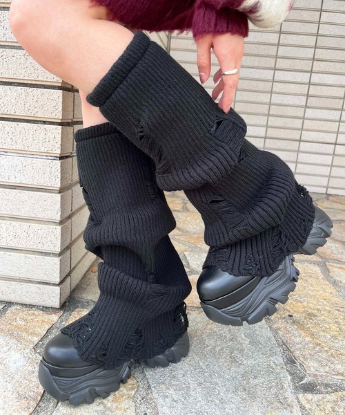 レッグウォーマーミドルブーツ（ブーツ）｜SPIRALGIRL（スパイラル