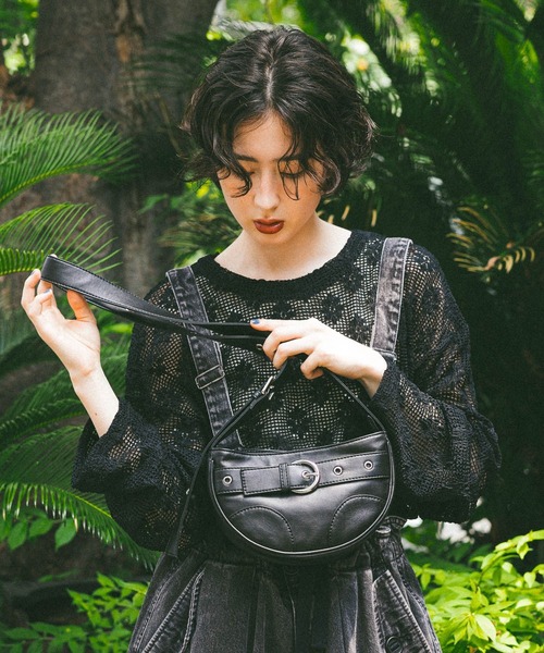 セール】オリジナルラウンドバックルショルダーバッグ（ショルダー