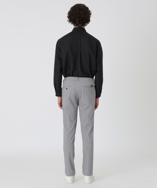 BLACK LABEL CRESTBRIDGE（ブラックレーベル・クレストブリッジ）の「CARREMAN ツイルジャージーイージートラウザーズ（スラックス・メンズ・ライトグレー/ブラック/ネイビー/グレー系その他・S/M/L/XL）」の7枚目の写真