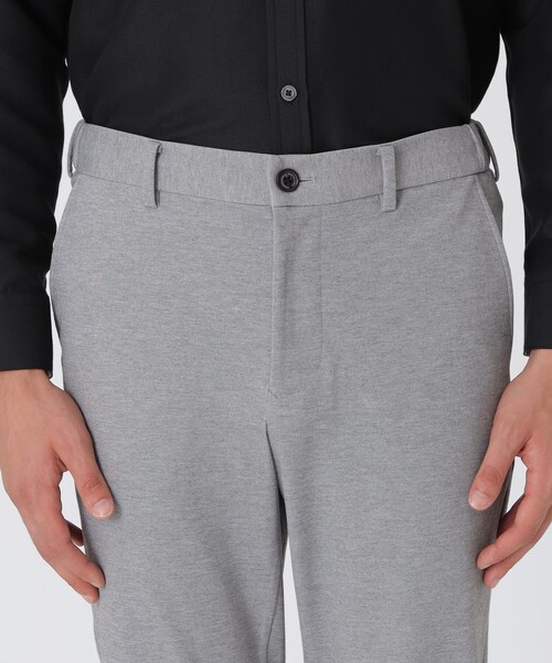 BLACK LABEL CRESTBRIDGE（ブラックレーベル・クレストブリッジ）の「CARREMAN ツイルジャージーイージートラウザーズ（スラックス・メンズ・ライトグレー/ブラック/ネイビー/グレー系その他・S/M/L/XL）」の8枚目の写真