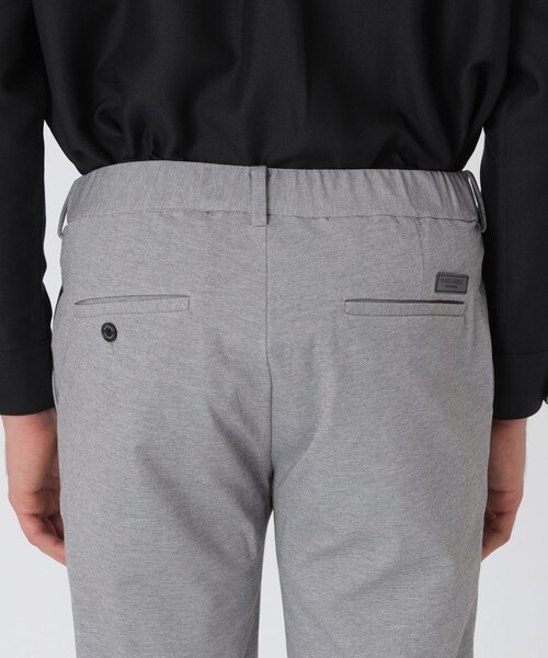 BLACK LABEL CRESTBRIDGE（ブラックレーベル・クレストブリッジ）の「CARREMAN ツイルジャージーイージートラウザーズ（スラックス・メンズ・ライトグレー/ブラック/ネイビー/グレー系その他・S/M/L/XL）」の9枚目の写真