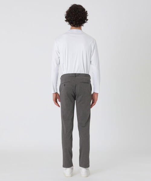 BLACK LABEL CRESTBRIDGE（ブラックレーベル・クレストブリッジ）の「CARREMAN ツイルジャージーイージートラウザーズ（スラックス・メンズ・ライトグレー/ブラック/ネイビー/グレー系その他・S/M/L/XL）」の15枚目の写真