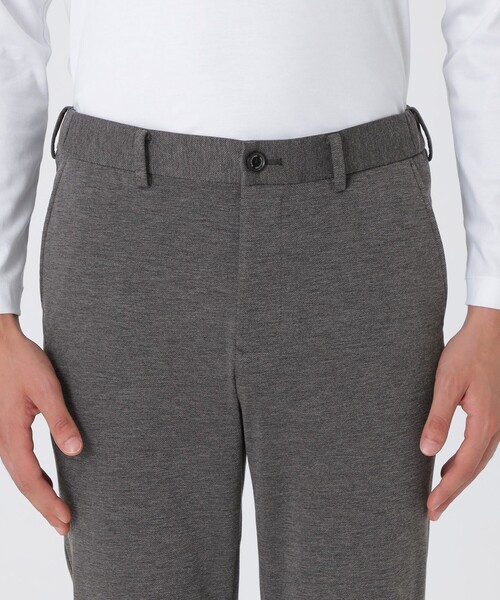 BLACK LABEL CRESTBRIDGE（ブラックレーベル・クレストブリッジ）の「CARREMAN ツイルジャージーイージートラウザーズ（スラックス・メンズ・ライトグレー/ブラック/ネイビー/グレー系その他・S/M/L/XL）」の16枚目の写真