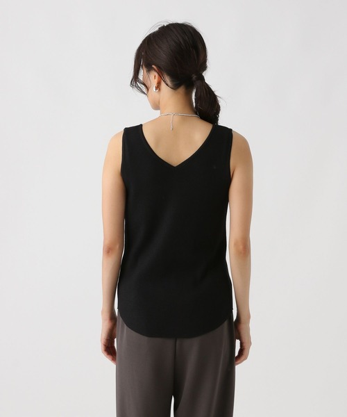 Elura（エルーラ）の「2WAYニットタンク/588496（タンクトップ・レディース・ブラック/ブラウン・FREE）」の9枚目の写真