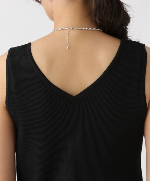 Elura（エルーラ）の「2WAYニットタンク/588496（タンクトップ・レディース・ブラック/ブラウン・FREE）」の11枚目の写真