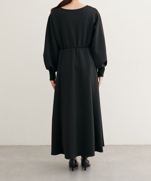 WEB限定】フロントZIPダンボールワンピース（ワンピース）｜natural