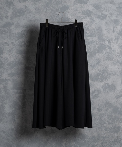 セール】Drape Gather Hakama Pants - ドレープギャザー袴パンツ