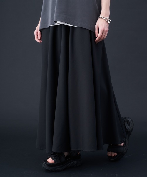 Drape Gather Hakama Pants - ドレープギャザー袴パンツ
