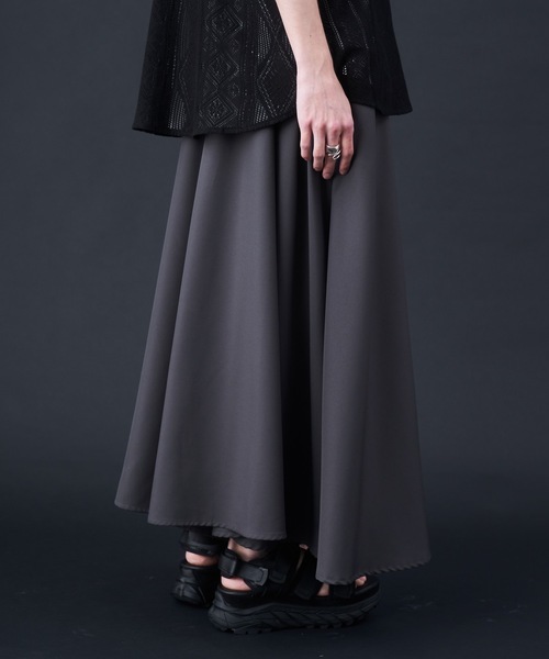 KUUUPY（クーピー）の「Drape Gather Hakama Pants - ドレープギャザー袴パンツ（スラックス・メンズ・チャコールグレー/ブラック・SMALL/MEDIUM/LARGE）」の20枚目の写真
