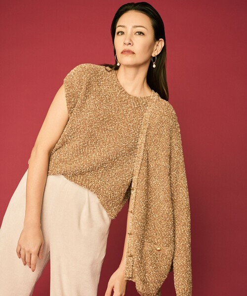 自由区(ジユウク)の「ソフトコーデュロイワイド パンツⅡ(その他パンツ・レディース・ブラック系/ブルー系/アイボリー系・48/46/44)」の6枚目の写真