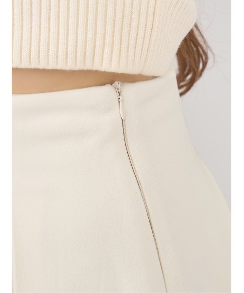 Darich（ダーリッチ）の「ハイウエストボックスミニスカート（スカート・レディース・ブラウン/グレー/ブラック/アイボリー・S/M）」の16枚目の写真