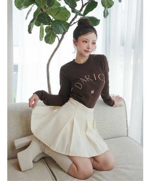 ダーリッチ　ハイウエストボックスミニスカート　BRN/Mサイズ ハイウエストボックスミニスカート – Darich (ダーリッチ)
