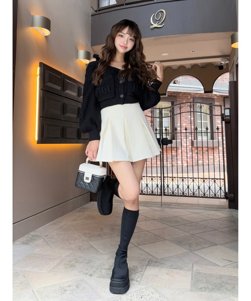 ダーリッチハイウエストボックスプリーツスカート　Mサイズ ダーリッチハイウエストボックスプリーツスカート Mサイズ ダーリッチ