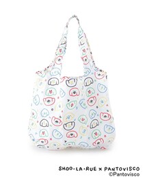 SHOO・LA・RUE（シューラルー）の「【パントビスコ／ぺろち】しまえるエコバッグ（エコバッグ/サブバッグ）」