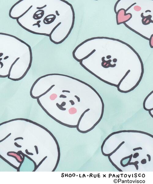 SHOO・LA・RUE（シューラルー）の「【パントビスコ／ぺろち】しまえるエコバッグ（エコバッグ/サブバッグ・レディース・ホワイト系4/ライトブルー/イエロー系その他5・00）」の10枚目の写真