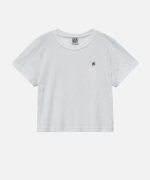W CIRCLE LOGO POINTEL KNIT TEE