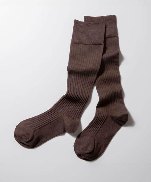 RODE SKO（ロデスコ）の「『着圧』MAEE　コンプレッションリブソックス（ソックス/靴下・レディース・ブラウン/ブラック/グレー系その他/レッド/オフホワイト・MEDIUM）」の16枚目の写真