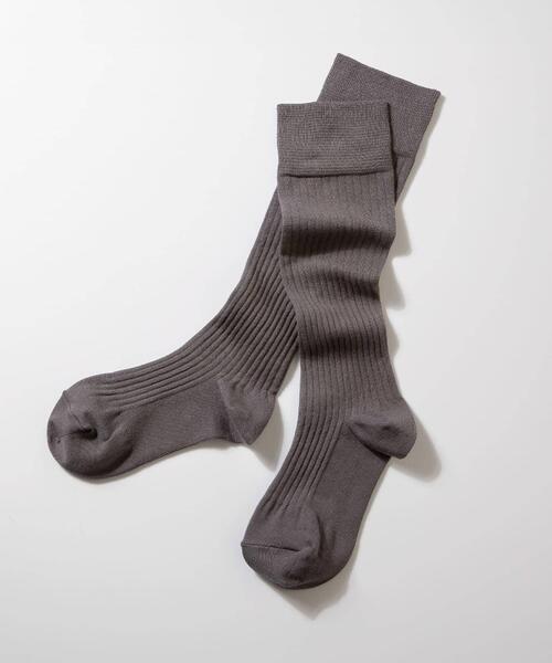 RODE SKO（ロデスコ）の「『着圧』MAEE　コンプレッションリブソックス（ソックス/靴下・レディース・ブラウン/ブラック/グレー系その他/レッド/オフホワイト・MEDIUM）」の20枚目の写真