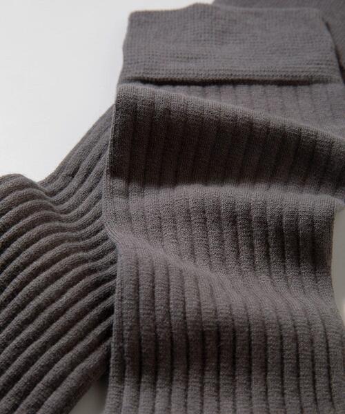 RODE SKO（ロデスコ）の「『着圧』MAEE　コンプレッションリブソックス（ソックス/靴下・レディース・ブラウン/ブラック/グレー系その他/レッド/オフホワイト・MEDIUM）」の21枚目の写真