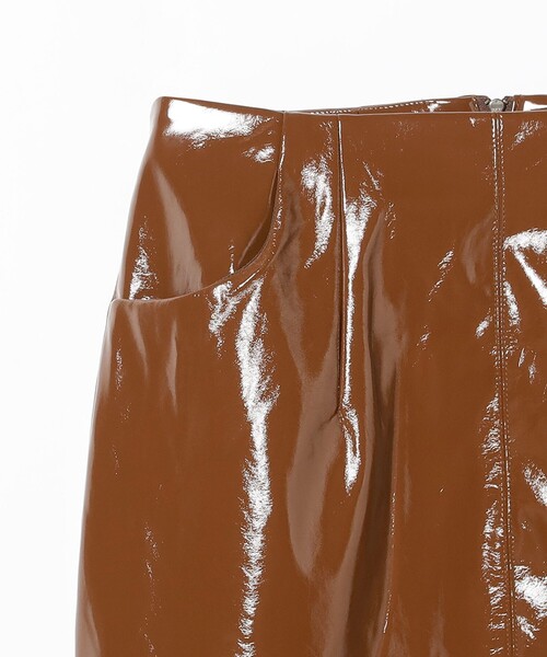 B:MING by BEAMS（ビーミングバイビームス）の「ambiance / SHINY TIGHT SKIRT（スカート・レディース・ブラウン系その他3/ブラック・SMALL/MEDIUM）」の16枚目の写真