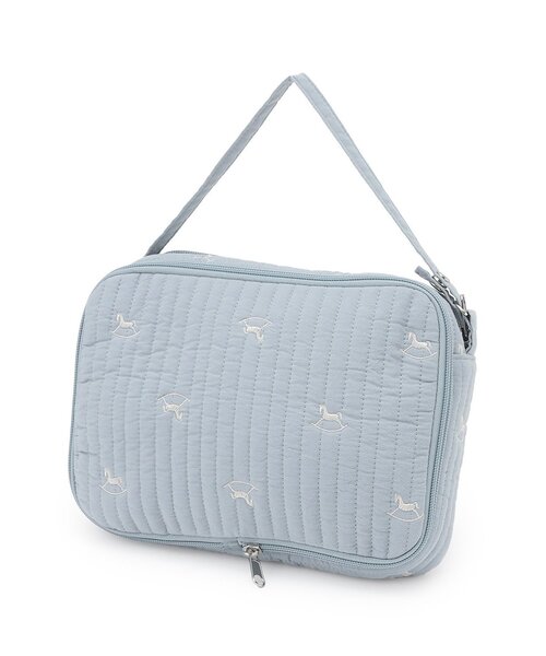 petit main（プティマイン）の「【抗菌防臭】マルチケース（その他ベビー用品・キッズ・アイボリー/ライトピンク/ライトブルー・F）」の4枚目の写真